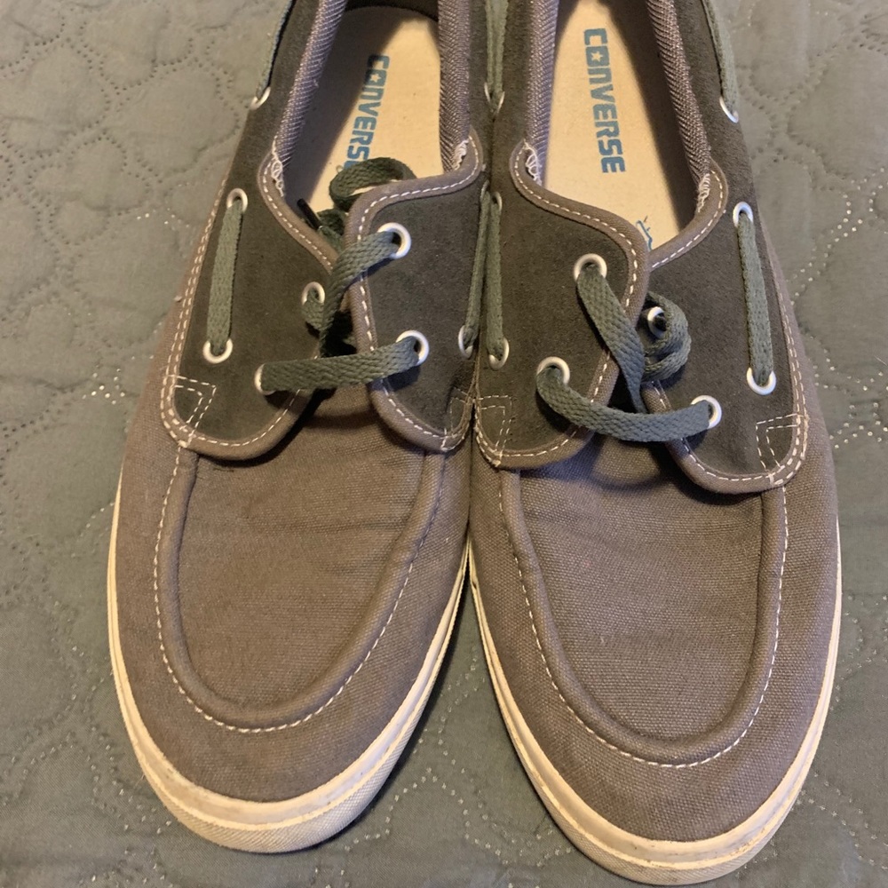 Men’s converse boat shoes size 12